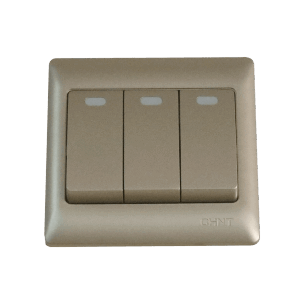 3 gang big button CHNT