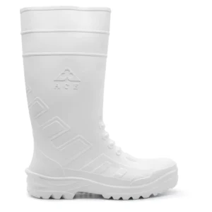 White Steel Toe Boots
