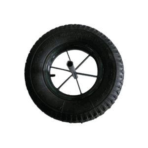 Pressured wheel tyre