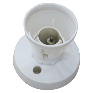 Straight lamp holder Veto