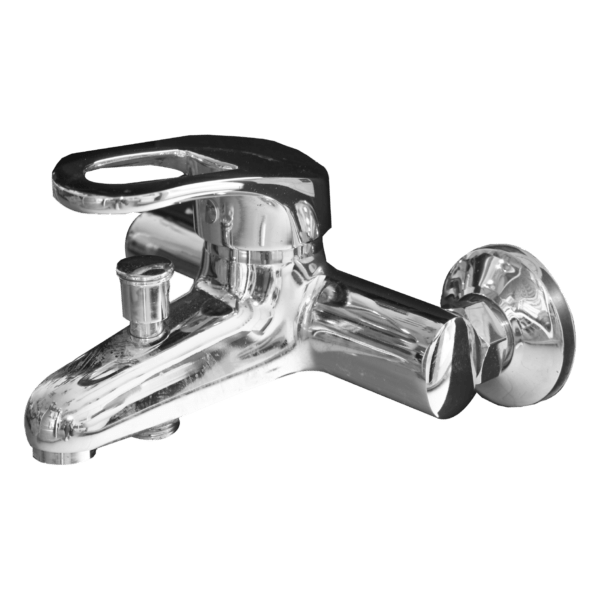 Bath mixer inox