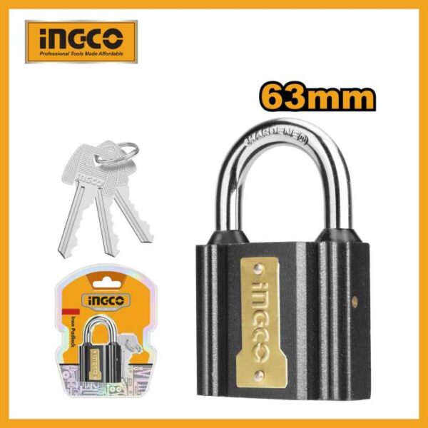 INGCO:PADLOCK 63″