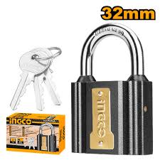 INGCO:iron padlock 32MM
